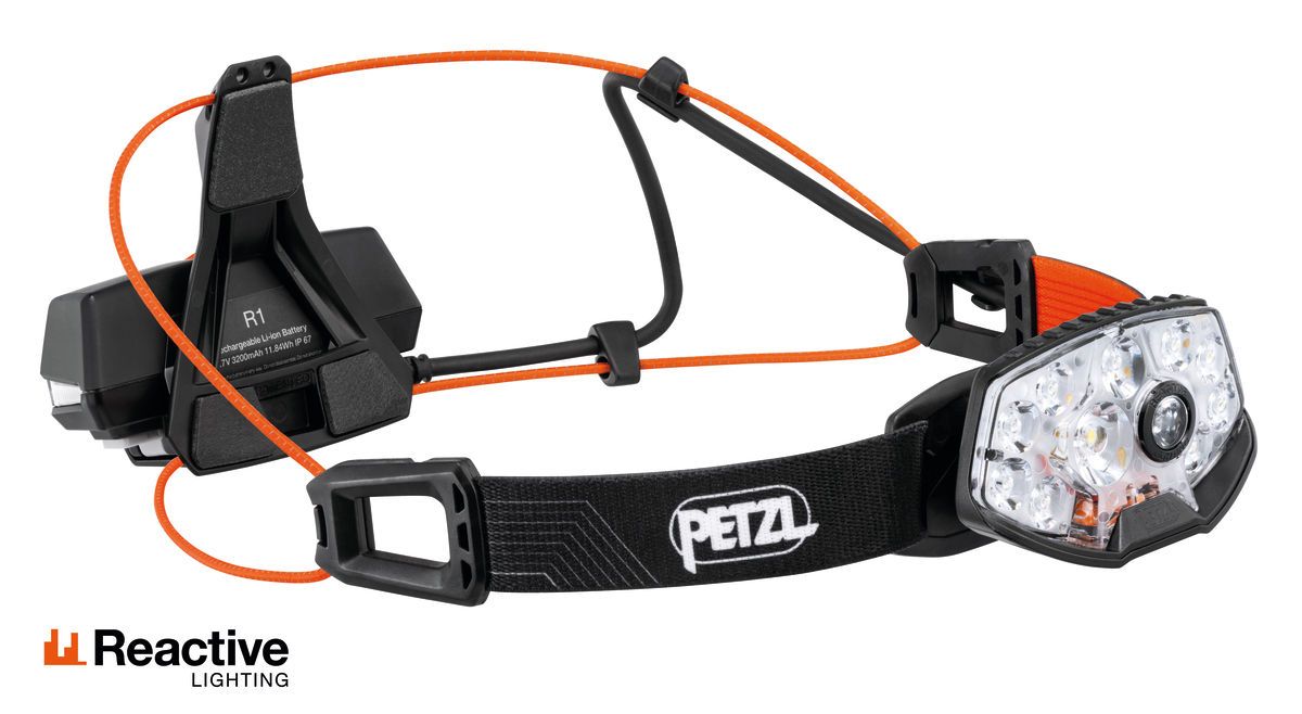 PETZL NAO RL fejlámpa terepfutáshoz