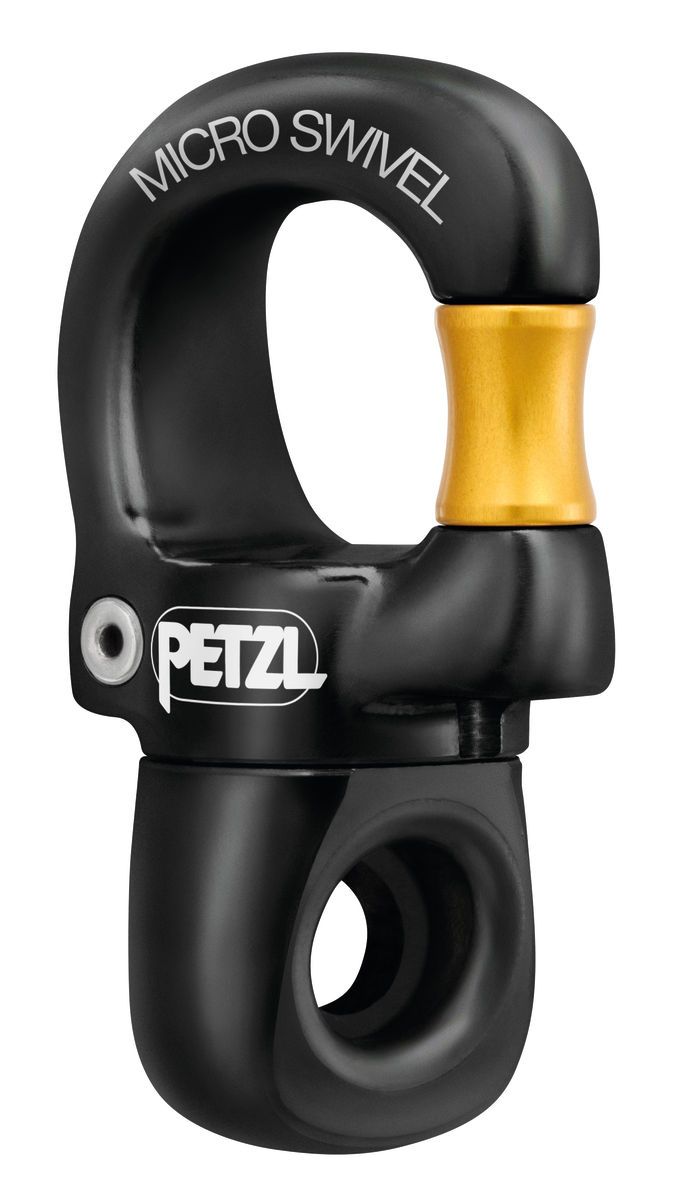 PETZL Microswivel nyitható kötélkipörgető