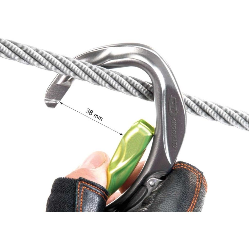 CLIMBING TECHNOLOGY Hook-IT Slider via ferrata kantár CLIMBING TECHNOLOGY Hook-IT Slider via ferrata kantár
